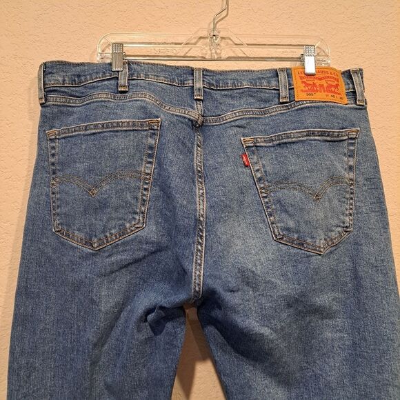 Levi's Strauss 505 Denim Classic Straight Leg Light/Medium Wash Jeans size 40x30 - Picture 13 of 13